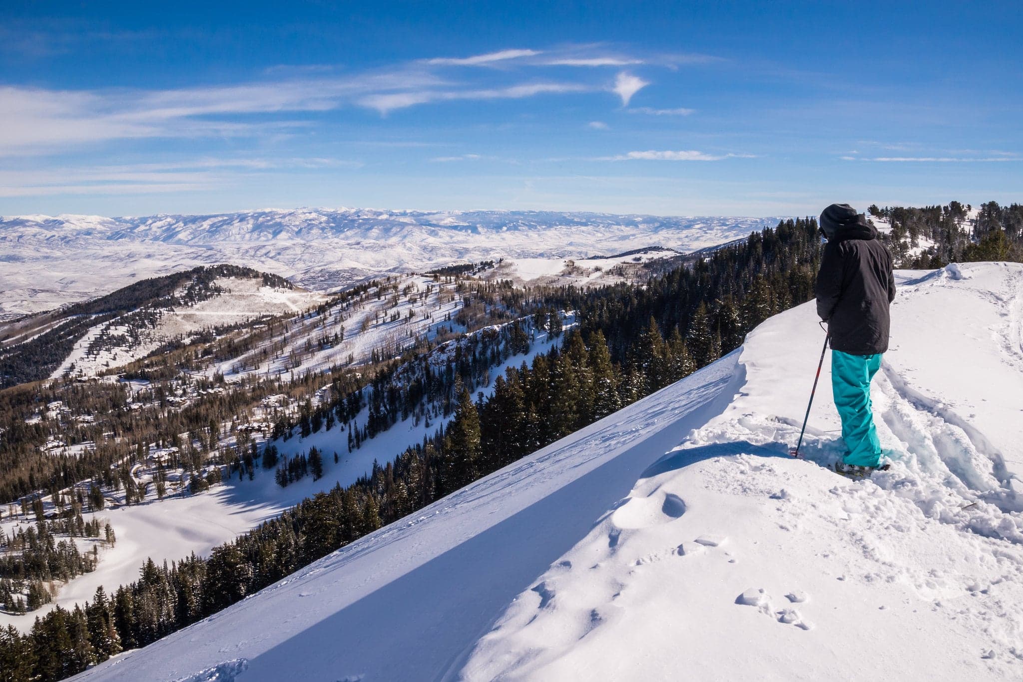 skiing