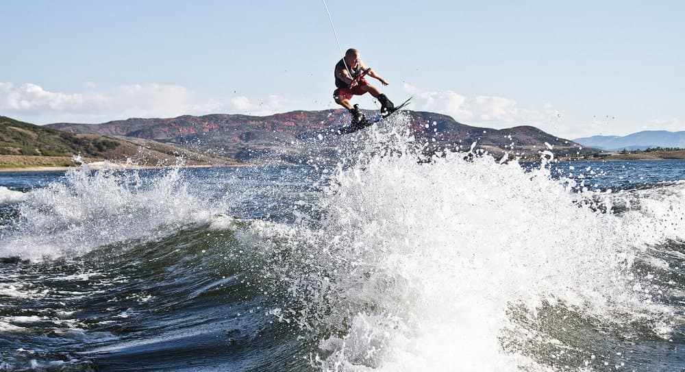 wakeboarding